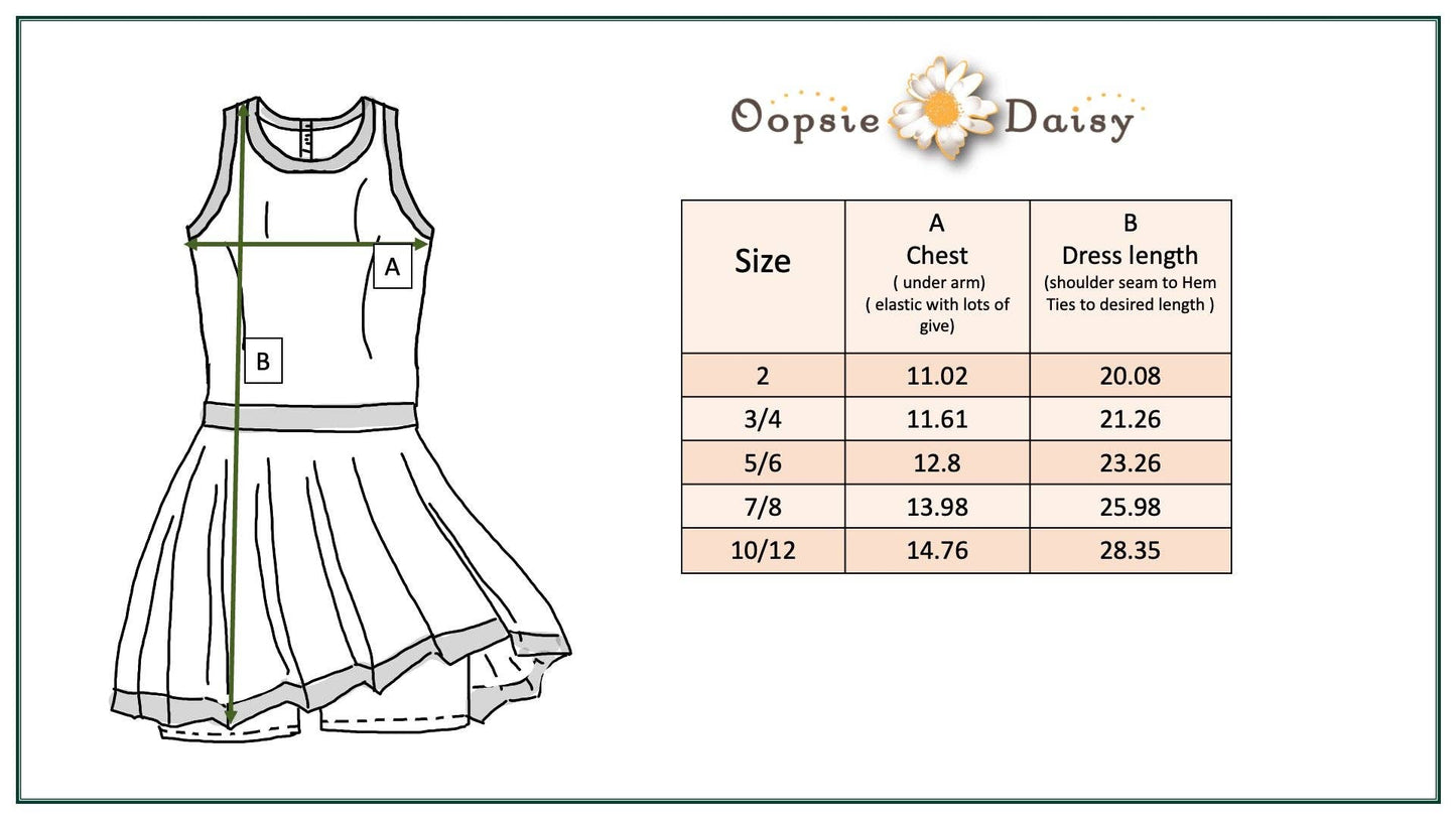 Kids Green Check Athletic Active Sport Spring Summer Dress