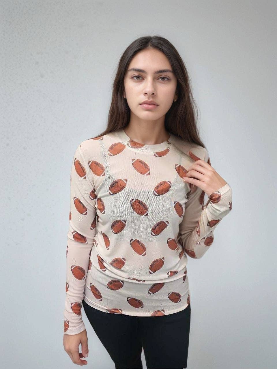 Football Mesh Top