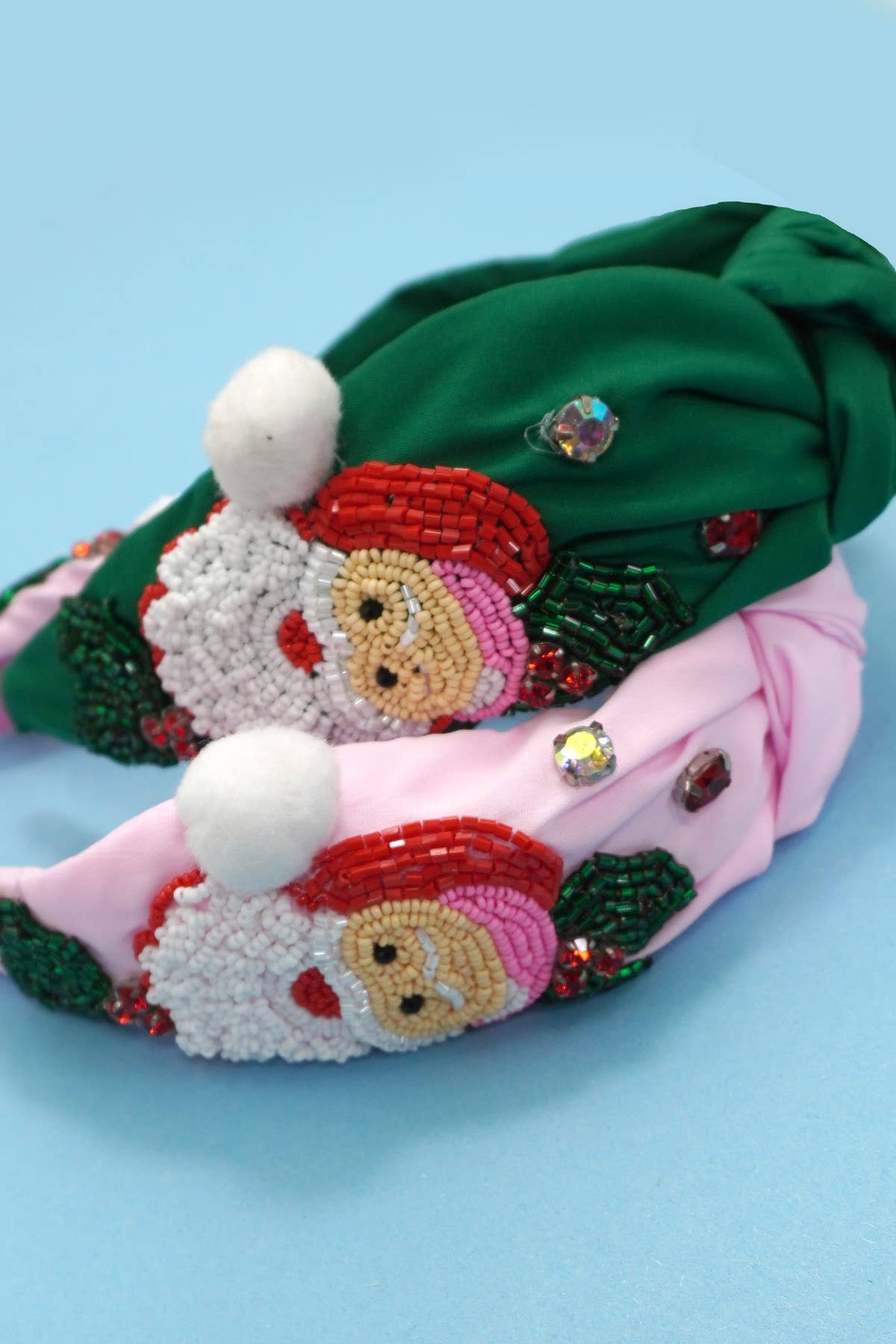 Santa Beaded Headband
