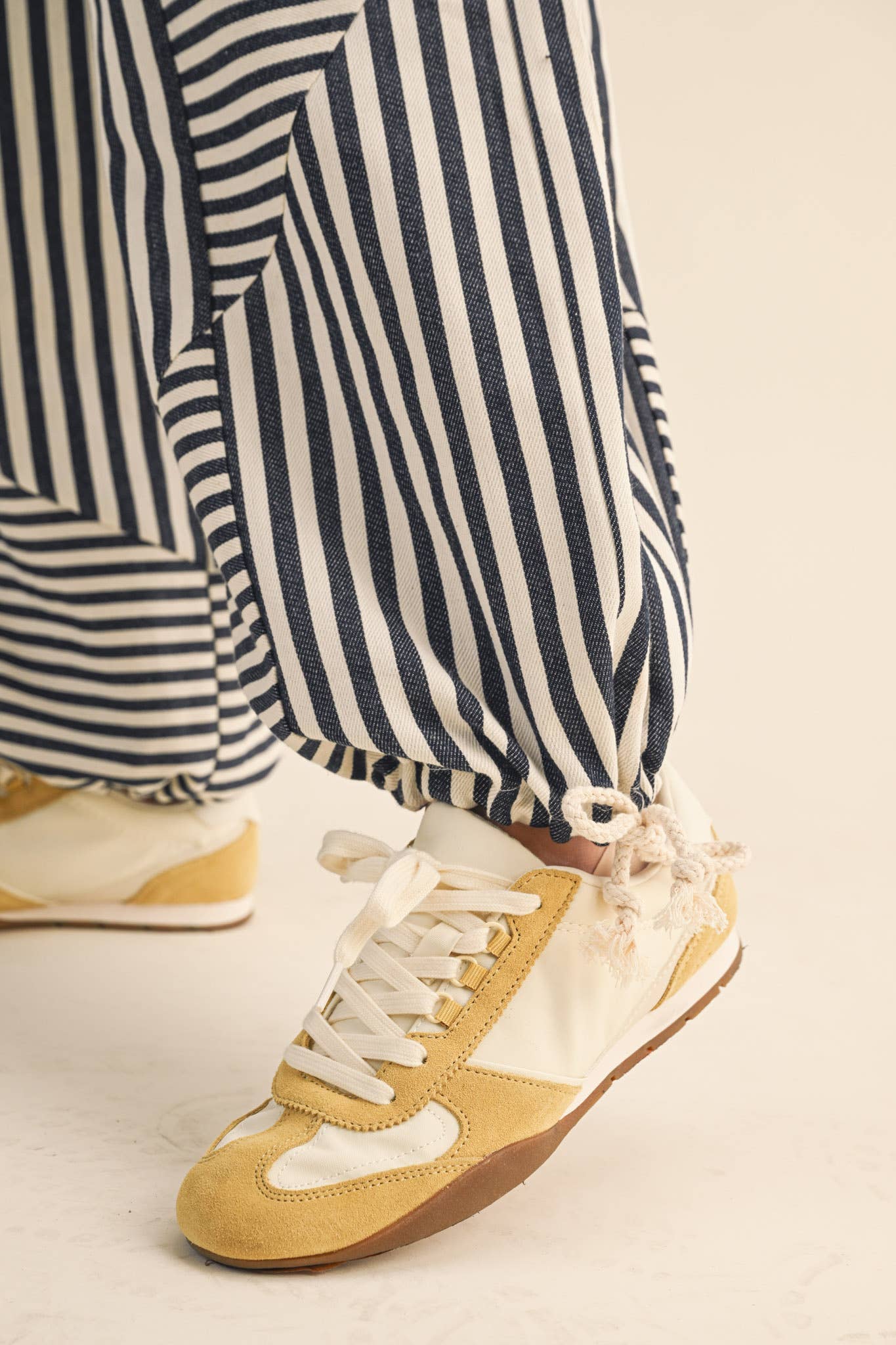 Striped Parachute Pants