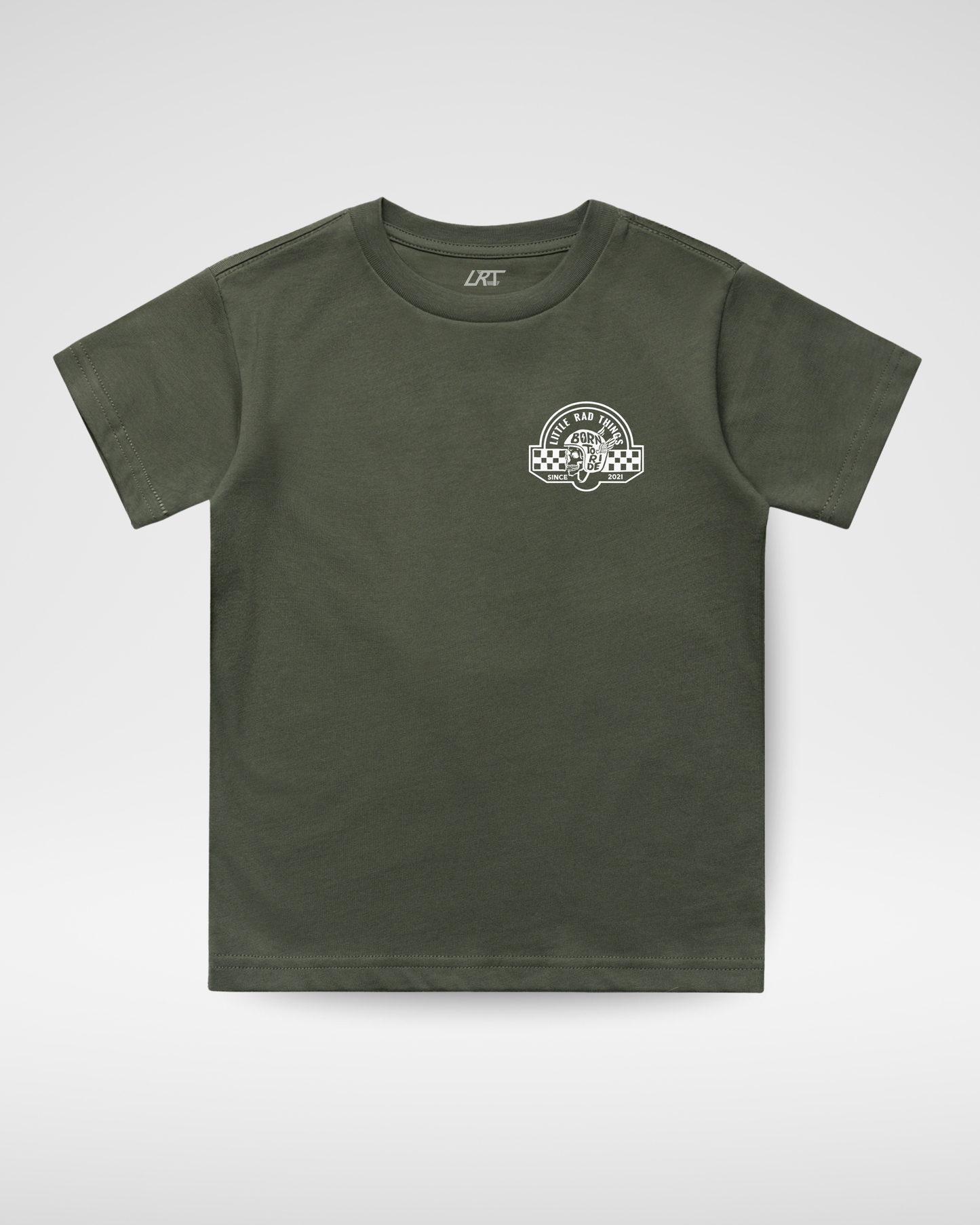 TIL DEATH DO WE RIDE TEE - OLIVE