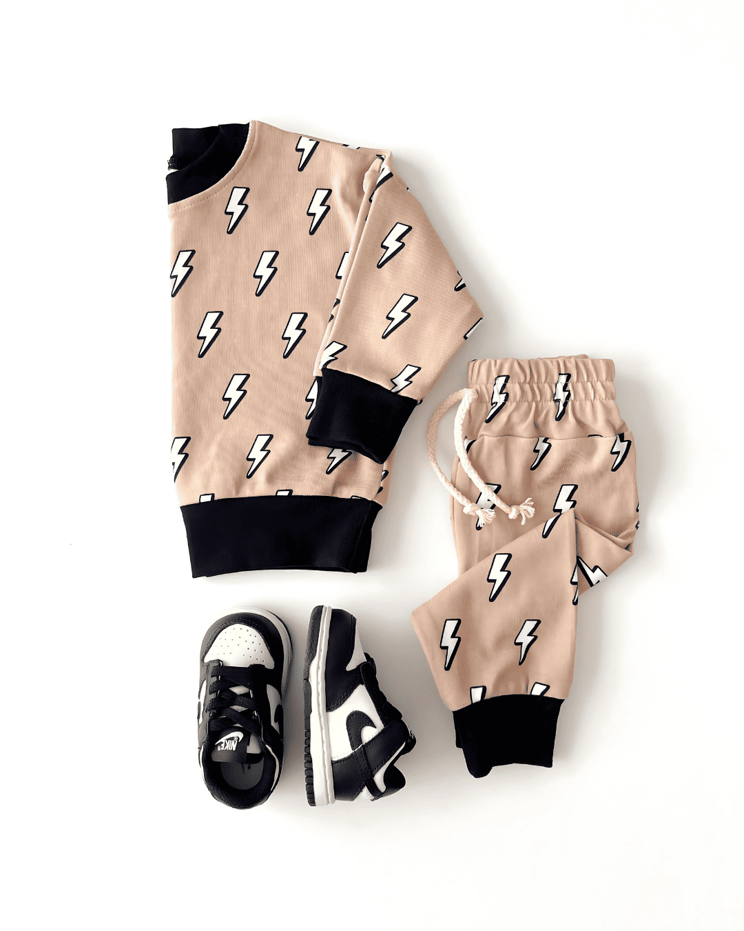 Kids Lightning Bolt Jogger Set