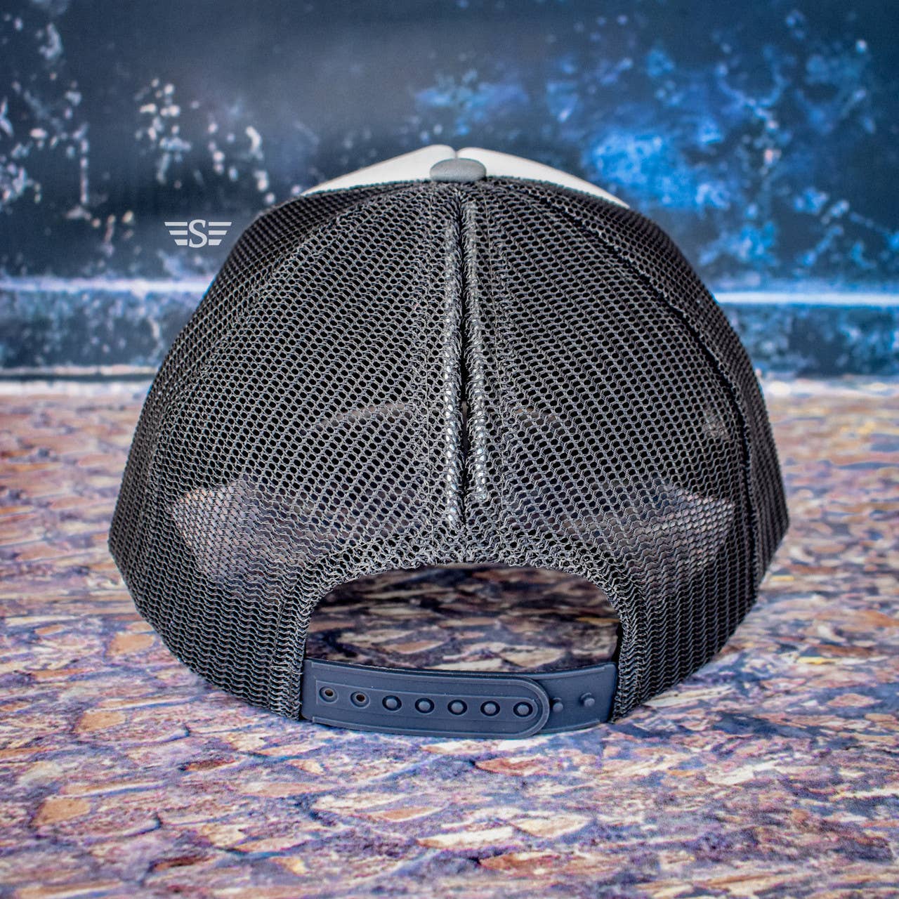 Tri Color Mesh Trucker Cap