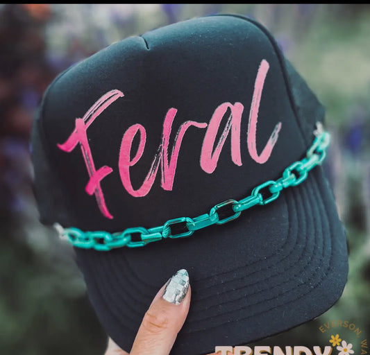 Feral Hat with Chain