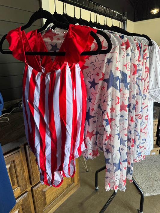 Set Sail Striped Swimsuit