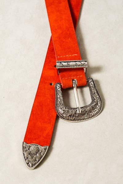 CLASSIC WESTERN DESIGNED BUCKLE BELT | 40BT601