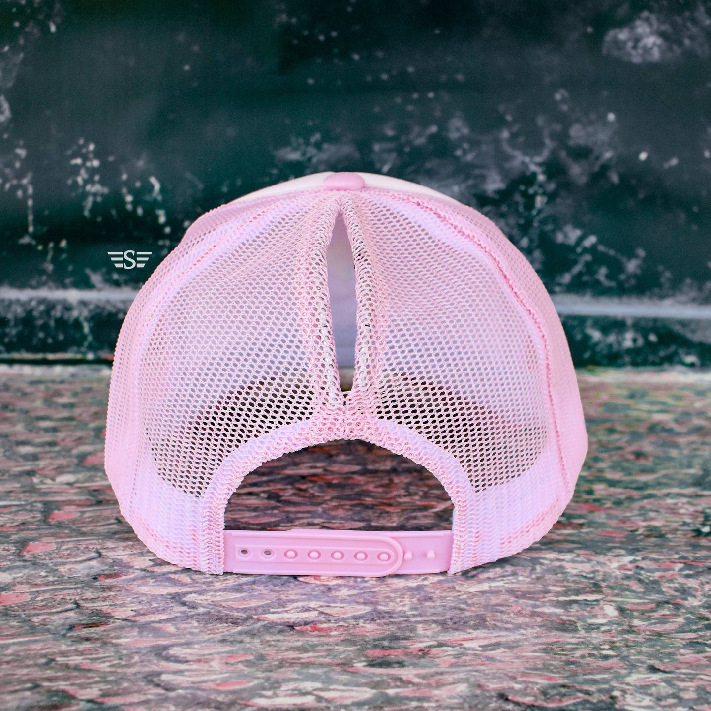 Tri Color Mesh Trucker Cap