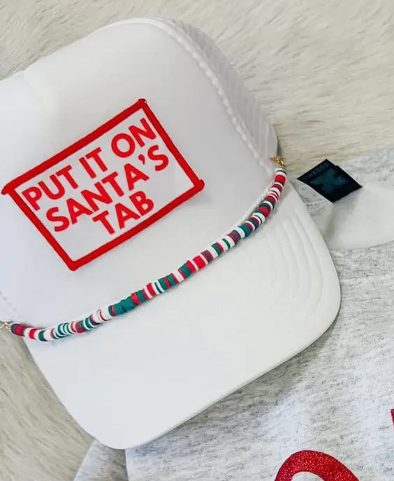 Put It On Santa’s Tab Hat With Chain