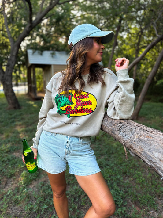 Cast Your Burdens Sweatshirt