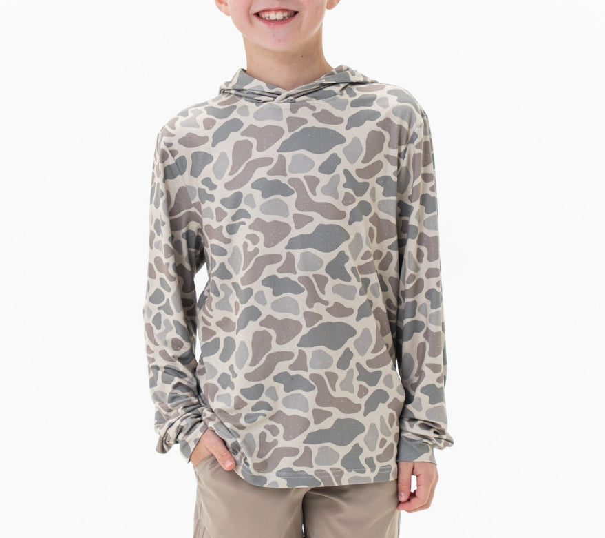 Burlebo Camo Hoodie - Youth