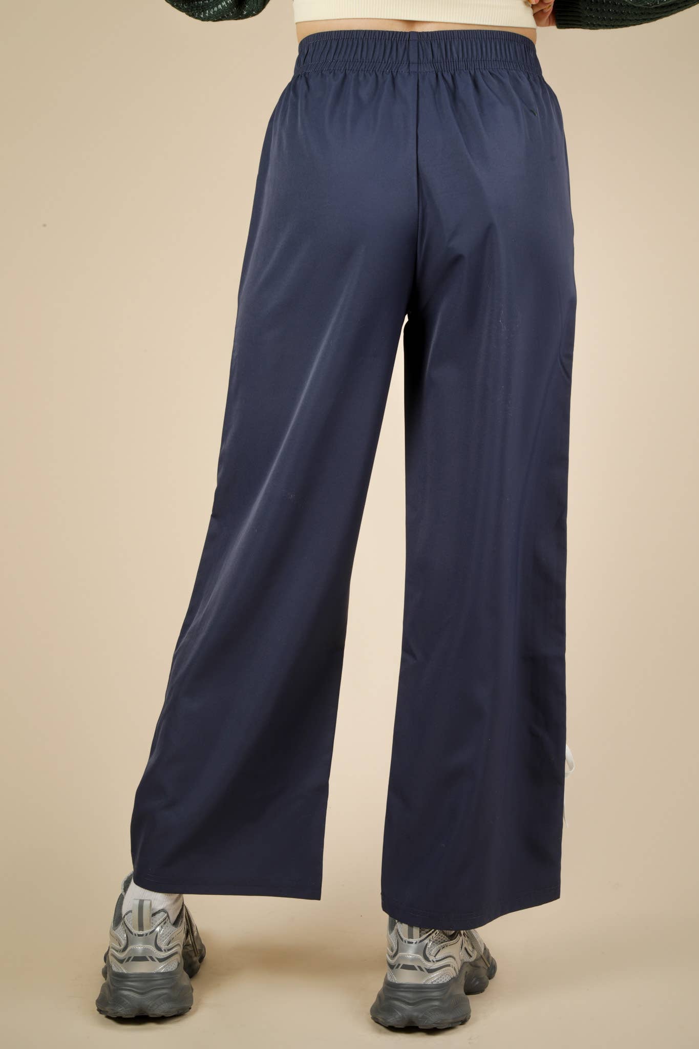 Side Ribbon Jersey Pants