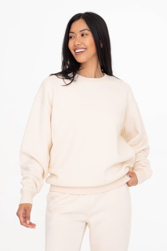 Oversized Fleece Sweatshirt