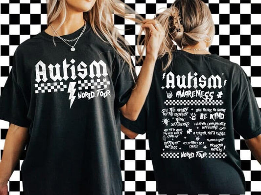 Autism World Tour Tee - adult
