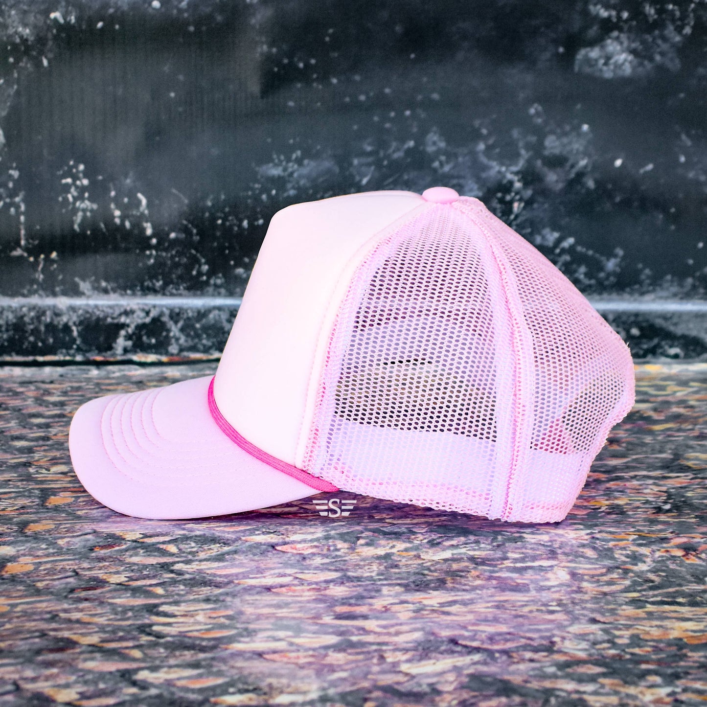 Tri Color Mesh Trucker Cap