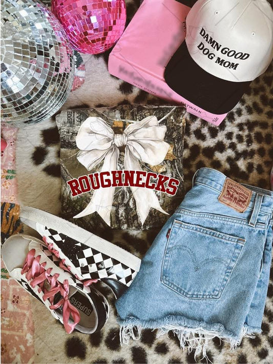 Roughnecks Camo Bow Tee