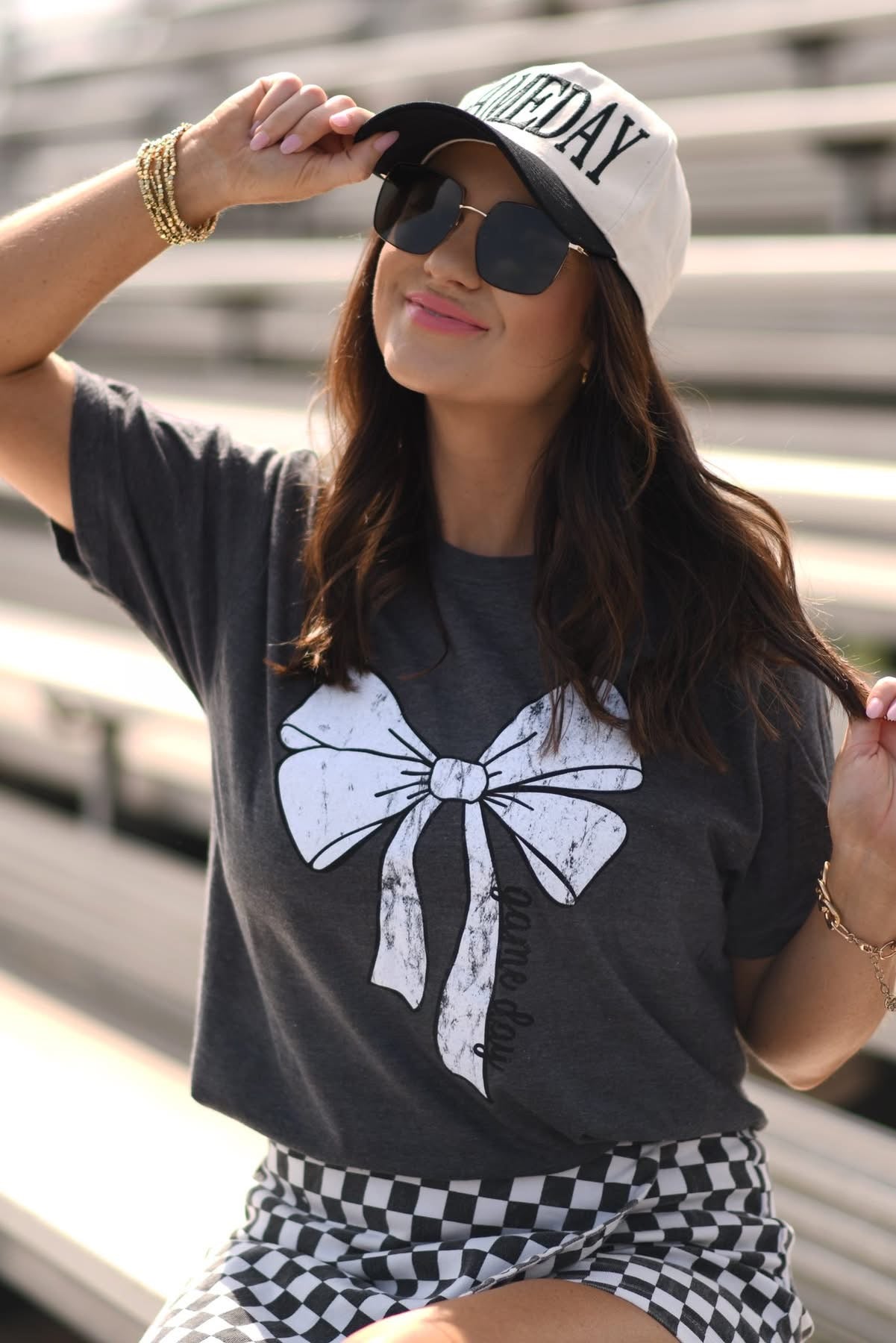Game Day Bow Tee