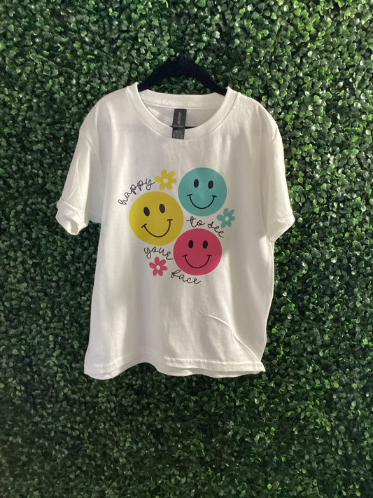 Happy To See Your Face Youth Tee