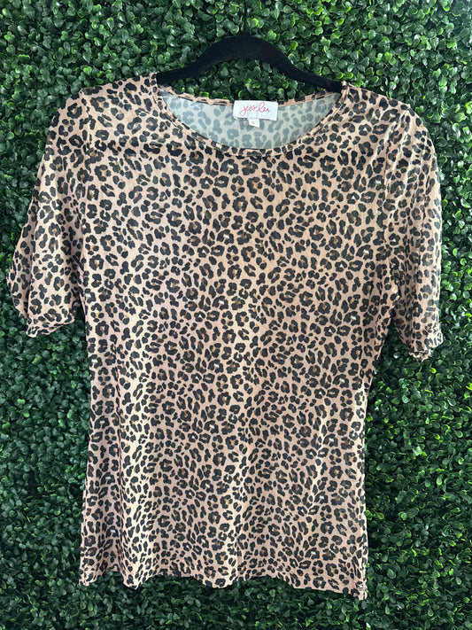 Sheer Instinct Mesh Top