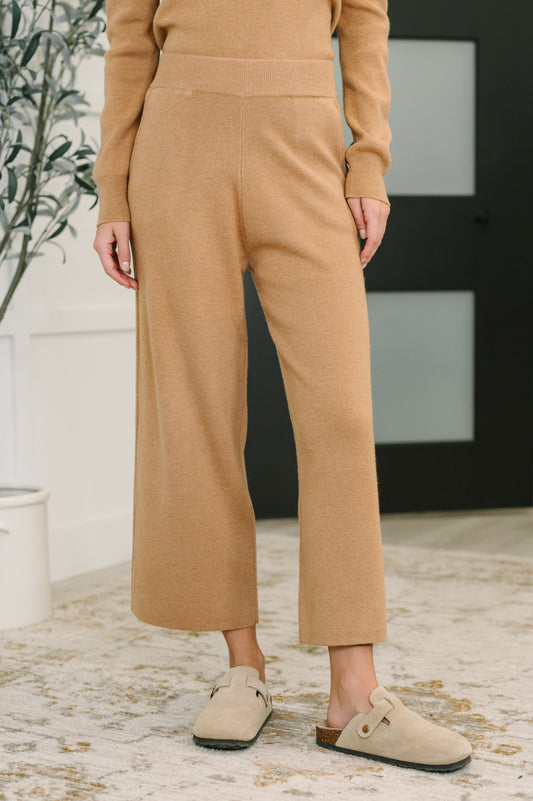 Clove Culottes in Camel