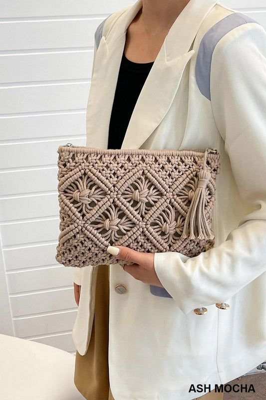 Bohemian Crochet Purse