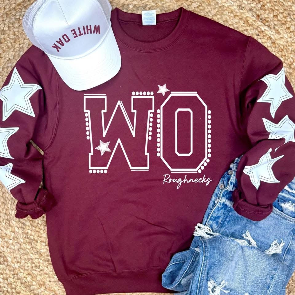 White Oak Letter Star Sweatshirt