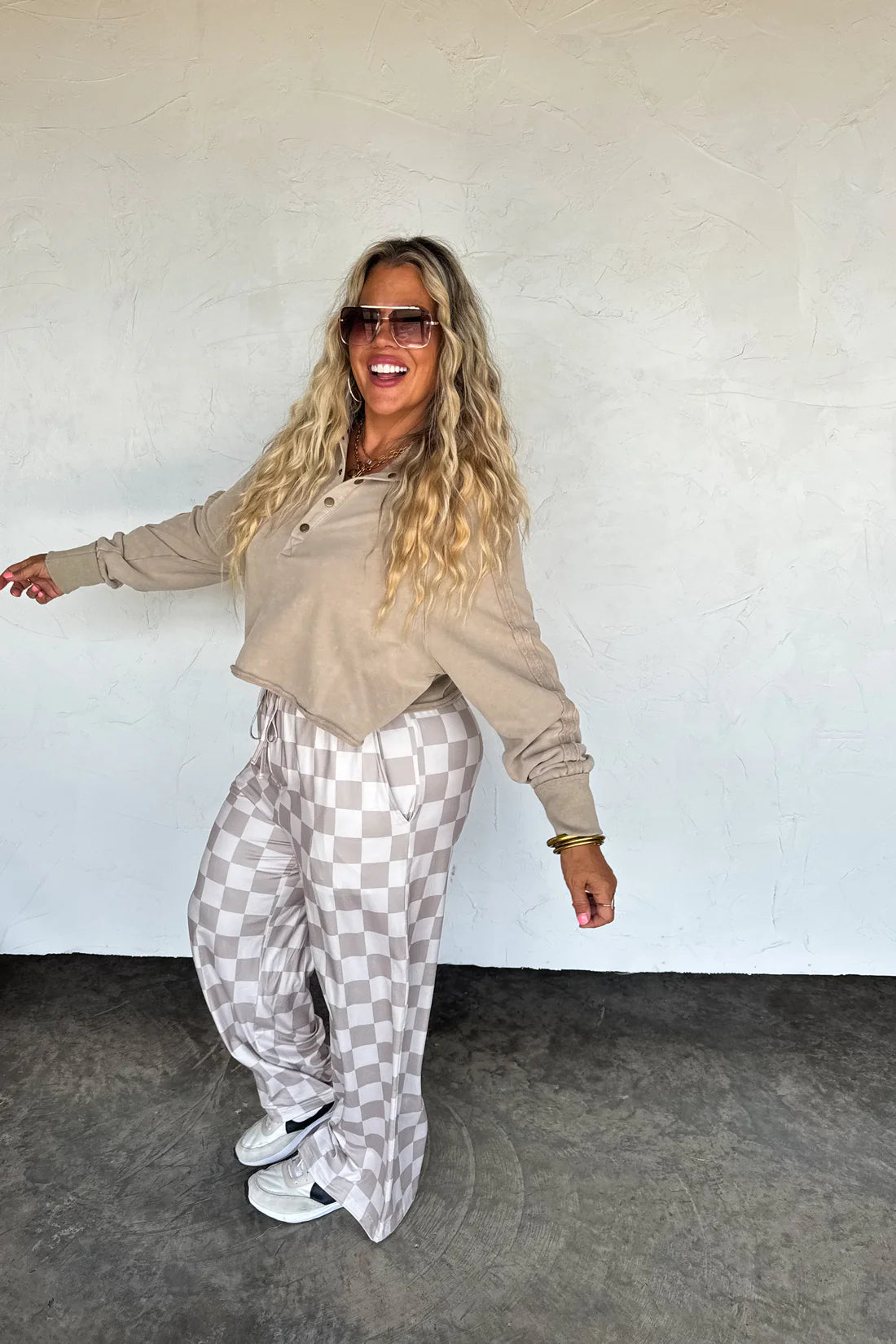 BLAKELEY Checker Pop Pants