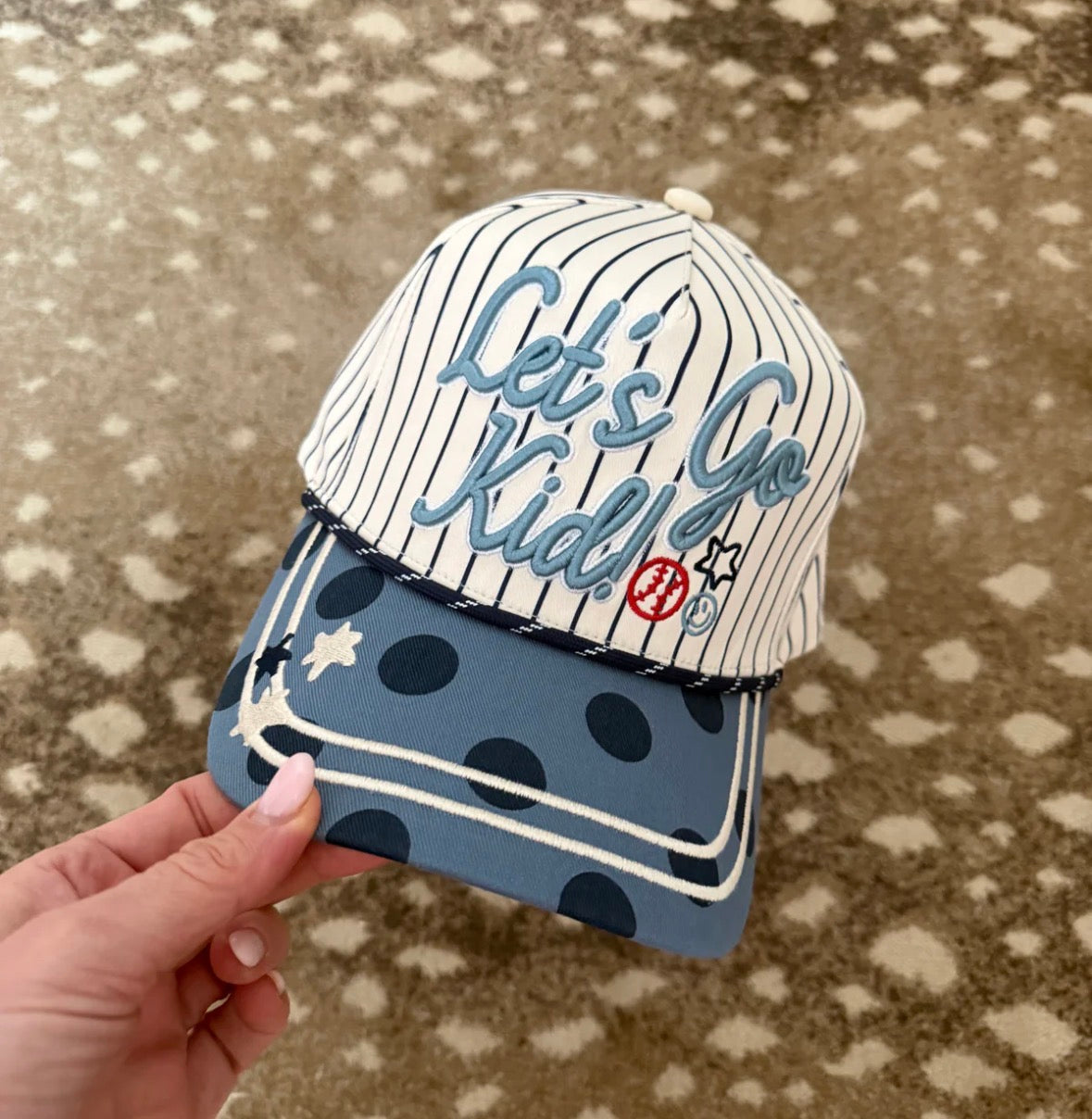 Let’s Go Kid Baseball Hat