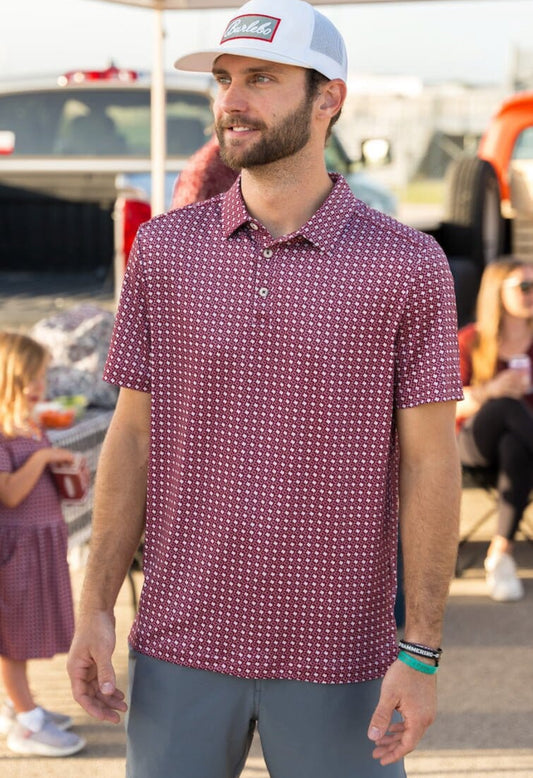 Burlebo Maroon Texas Polo