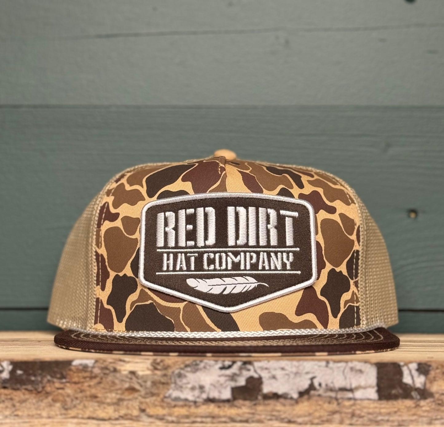Old Skool Duck Camo/Tan Hat