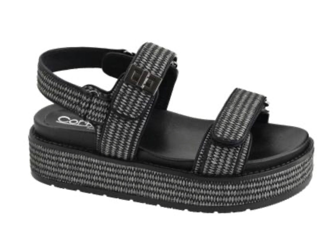 Corkys Go For It Platform Sandal