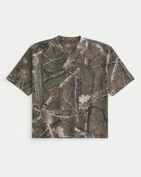 Camo Boxy Tee