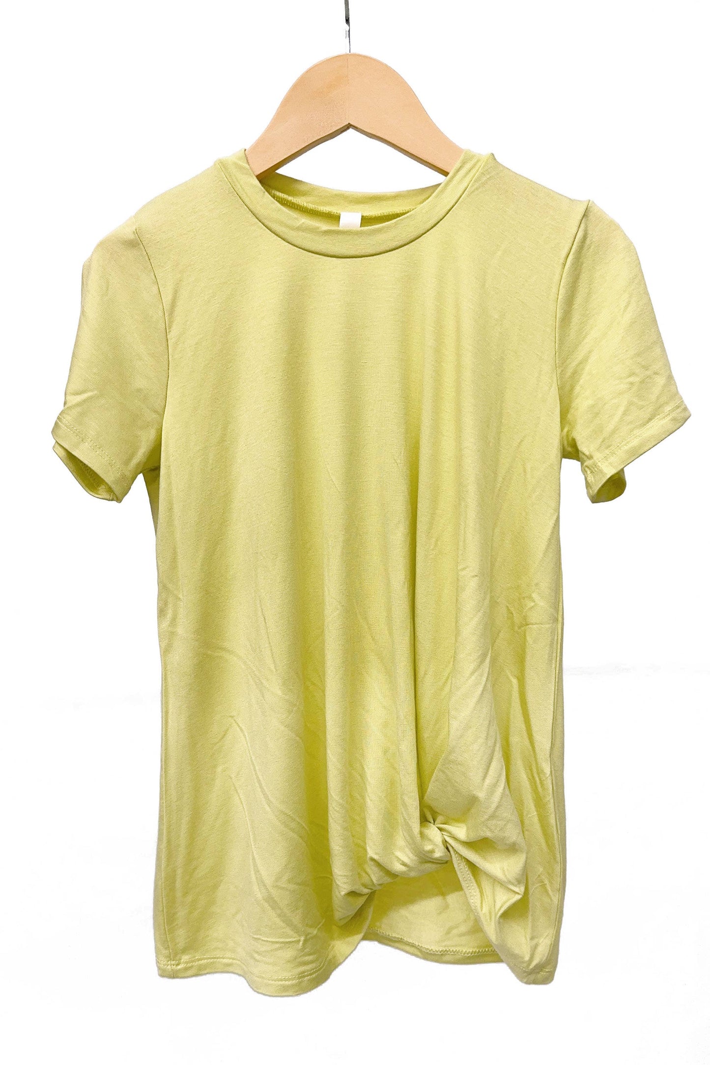Twisted Knot Short Sleeve T shirt