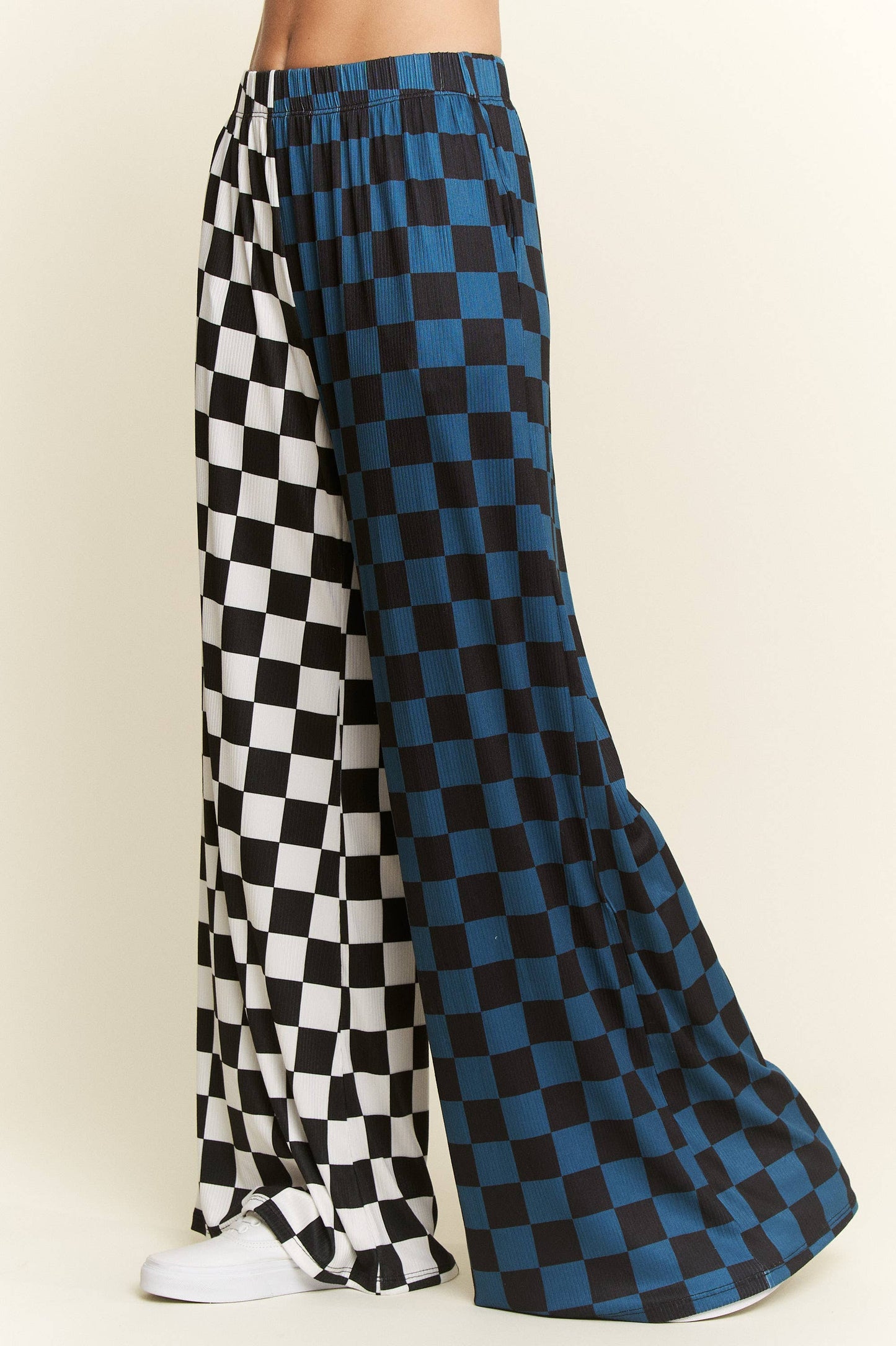 SPLIT DECISION CHECKERED PANTS