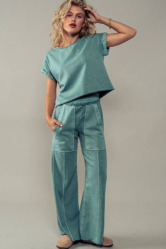 Relaxed Mineral Wash Pants