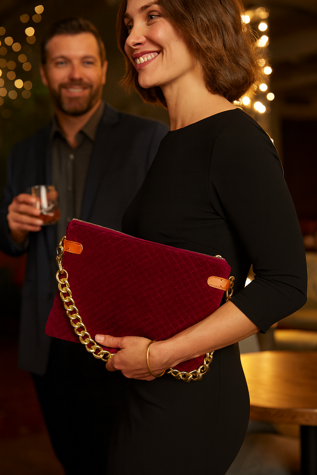 The Samantha Bag Gorgeous Velvety Handbag