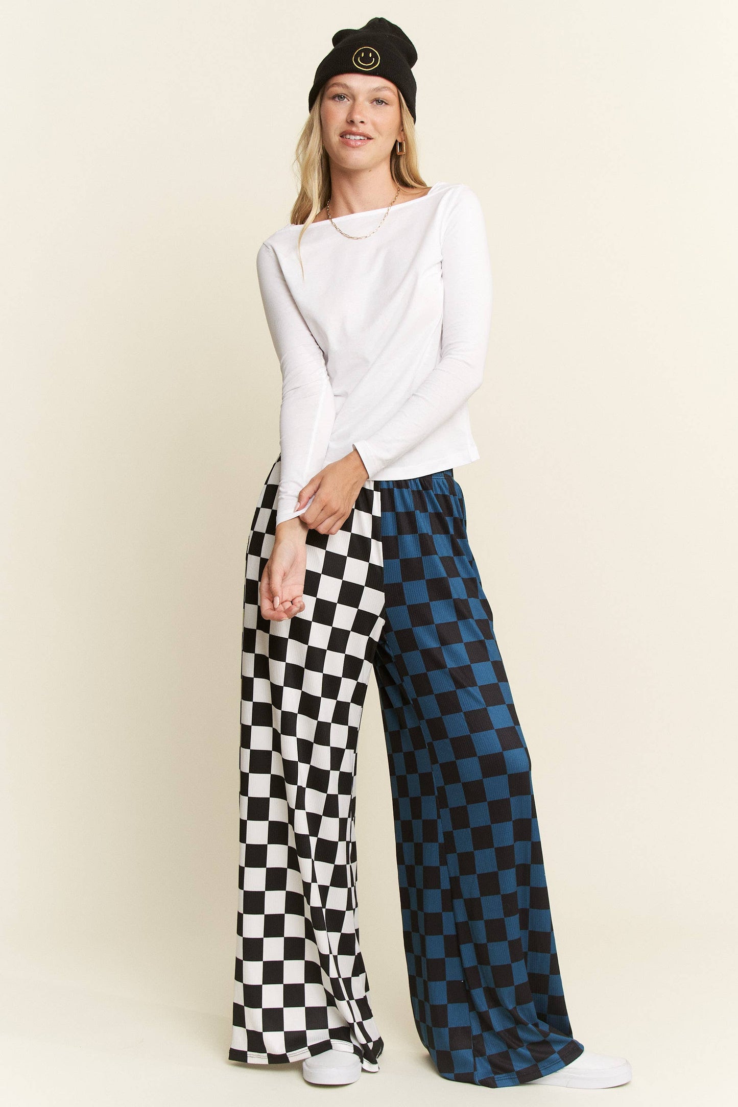 SPLIT DECISION CHECKERED PANTS