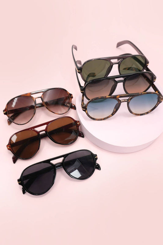 AVIATION ACETATE ASSORTED SUNGLASSES