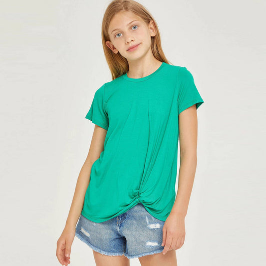 Twisted Knot Short Sleeve T shirt