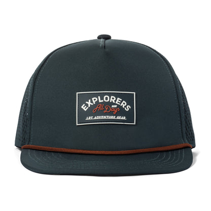 WATERPROOF LRT EXPLORER SNAPBACK HAT - JUNIPER GREEN