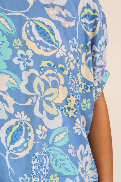 Coastal Bloom Blouse