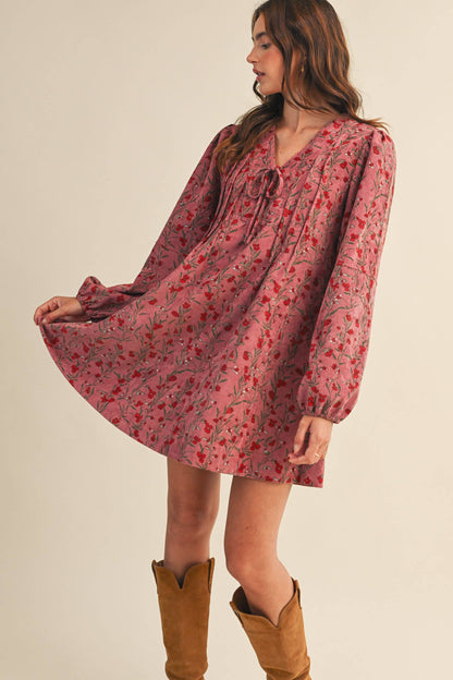 Floral Mini Dress