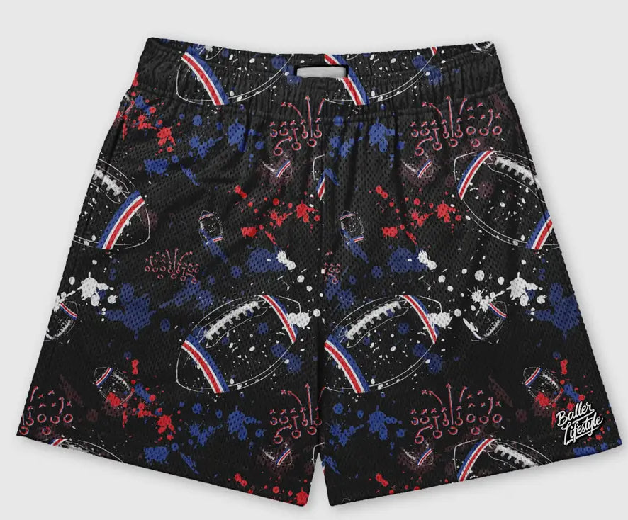 Youth Football Mesh Shorts