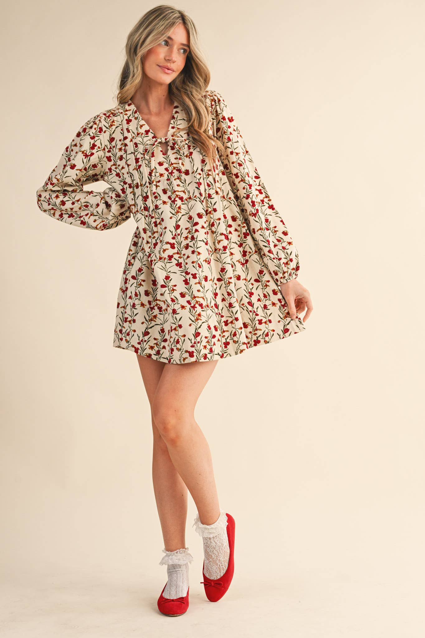 Floral Mini Dress