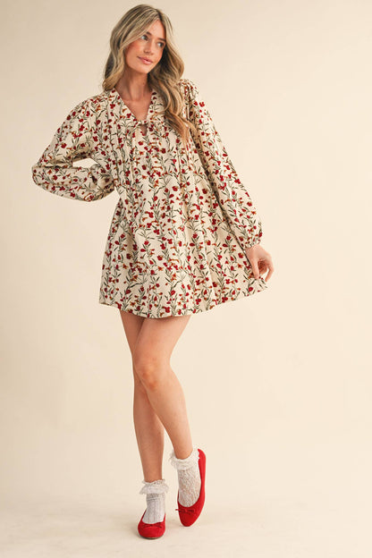 Floral Mini Dress