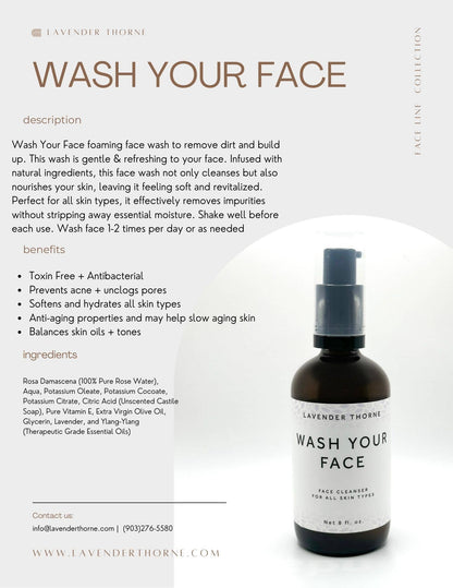 Wash Your Face