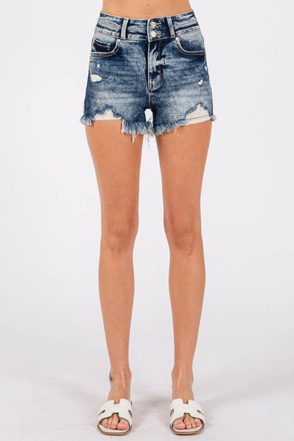 Petra HIGH RISE DESTROYED SHORTS
