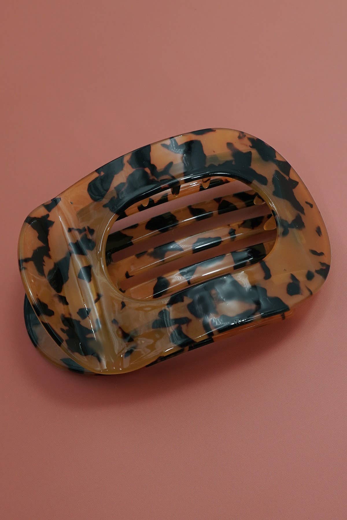 Jumbo Lay Flat Oval Hair Claw Clips Secure Styling | 40H993