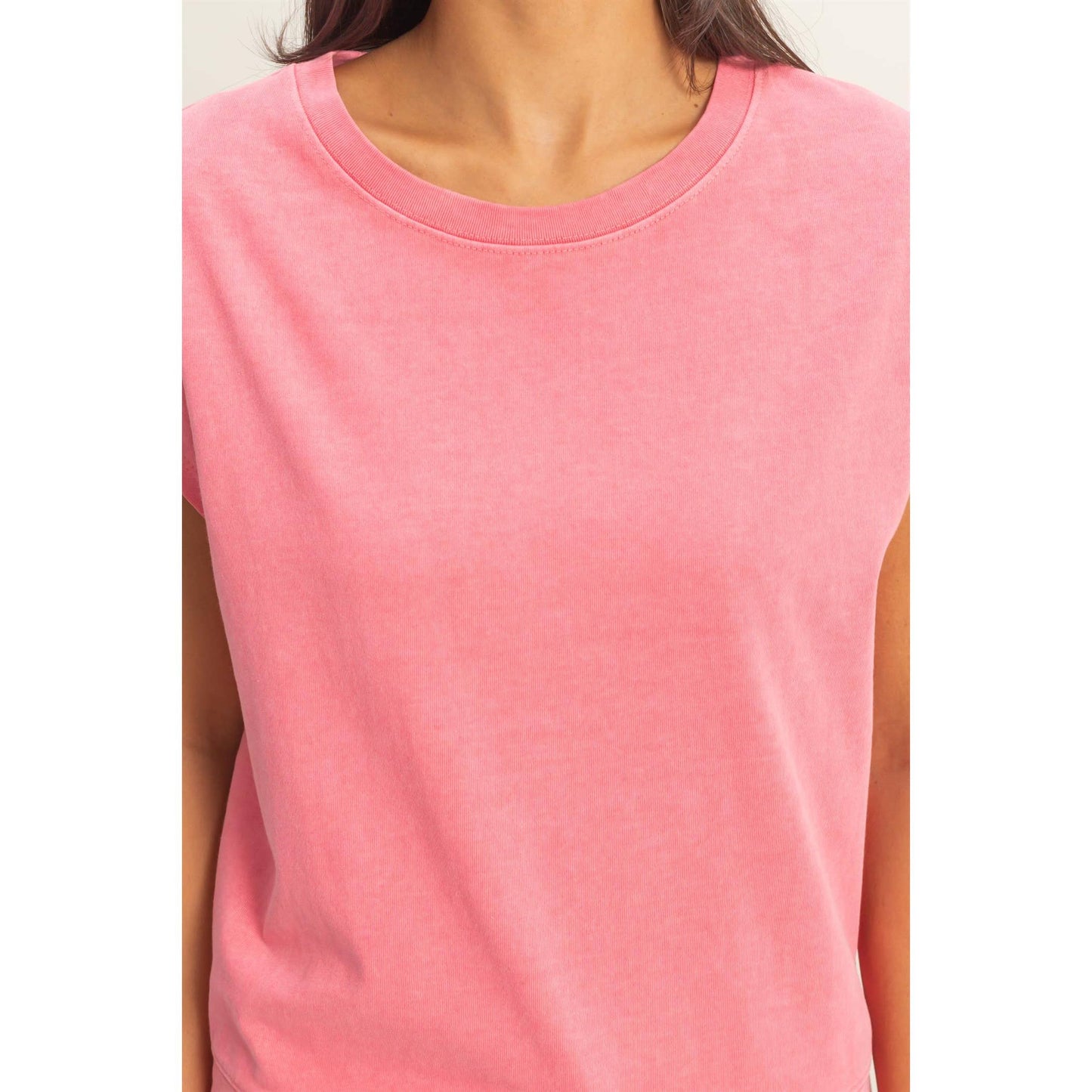 Sleeveless Shorts Set