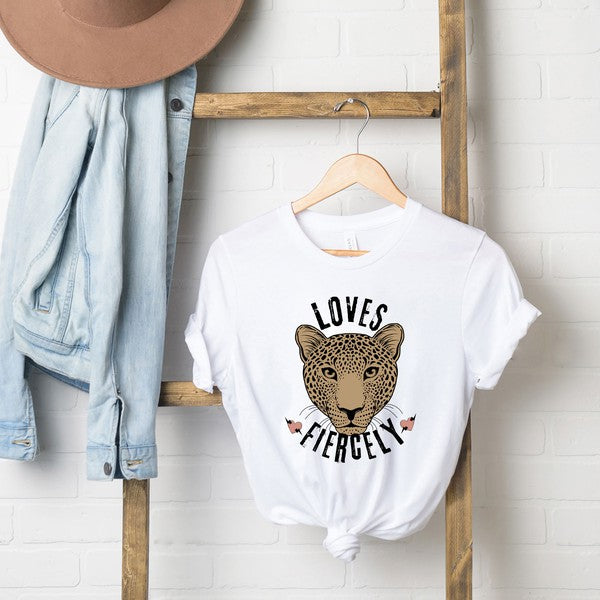 Loved Fiercely Short Sleeve Graphic Tee