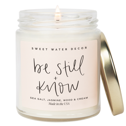 Be Still and Know Soy Candle
